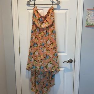 Forever 21 High low floral dress
